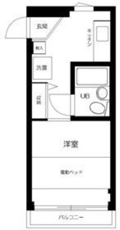 ピアレス上池袋の物件間取画像